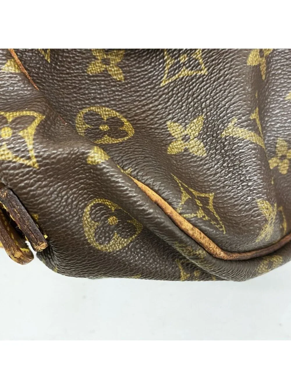 Louis Vuitton Shoulder Bag Monogram Saumur 35 Brown